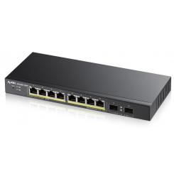 Zyxel GS1900-10HP Gestionado L2 Gigabit Ethernet (10/100/1000) Energía sobre Ethernet (PoE) 1U Negro