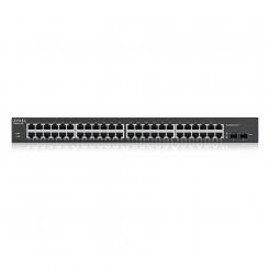 Zyxel GS1900-48HPv2 Gestionado L2 Gigabit Ethernet (10/100/1000) Energía sobre Ethernet (PoE) Negro