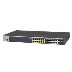 NETGEAR GS728TPP Gestionado L2/L3/L4 Gigabit Ethernet (10/100/1000) Energía sobre Ethernet (PoE) 1U Negro