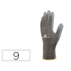Guantes DELTAPLUS Poliester Antideslizante Lavable Especial Para Manipulacion Y Manutencion gris Talla 9