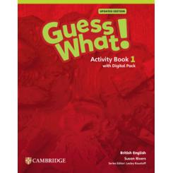 Guess What! British English Updated Level 1 Activity Book with Digital Pack CAMBRIDGE