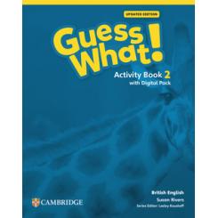 Guess What! British English Updated Level 2 Activity Book with Digital Pack CAMBRIDGE