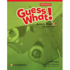 Guess What! British English Updated Level 3 Activity Book with Digital Pack CAMBRIDGE