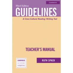 Guidelines Teachers Manual CAMBRIDGE