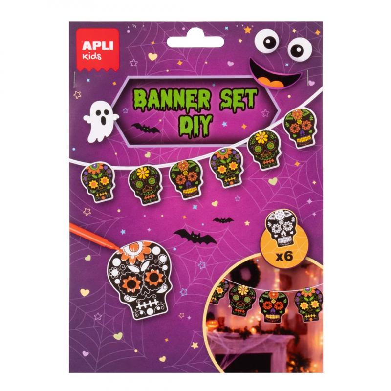 guirnalda-calavera-halloween-diy