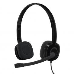 LOGITECH H151 Auriculares Alámbrico Diadema Oficina/Centro de llamadas Negro