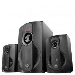 Hiditec H400 Dark Edition conjunto de altavoces 40 W Universal Negro 2.1 canales Bluetooth