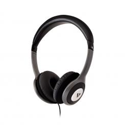HA520-2EP auricular y casco Auriculares Alámbrico Diadema Música Negro, Plata