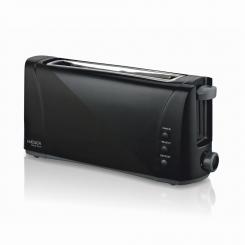 Haeger Dark Sun 6 2 rebanada(s) 1000 W Negro