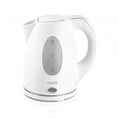 Haeger EK-15W.026A tetera eléctrica 1,5 L 2200 W Blanco