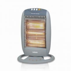 Haeger Halo 1200 Plus Interior Gris 1200 W Calefactor eléctrico halógeno