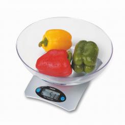Haeger KS-05B.002B báscula de cocina Acero inoxidable Rectángulo Báscula electrónica de cocina