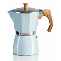 Haeger MOKA Pot 6 Cafetera italiana Azul