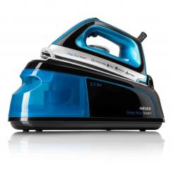 Haeger SG-22B.001A estación plancha al vapor 2250 W 1,2 L Suela de cerámica Negro, Azul, Acero