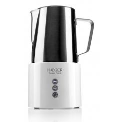 Haeger Super Foam Calentador/espumador de leche automático Blanco, Acero inoxidable