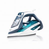Haeger Ultra Steam 2800 Plancha vapor-seco 2800 W Azul, Blanco