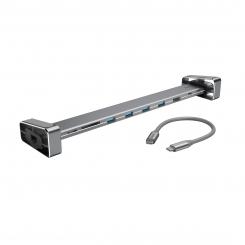 Hama 00200103 base para portátil y replicador de puertos USB 3.2 Gen 1 (3.1 Gen 1) Type-C Gris