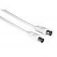 hama-00205029-cable-coaxial-3-m-blanco