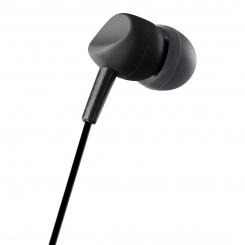 Hama Auriculares con cable, jack 3.5mm, compatible con asistente de voz, color negro