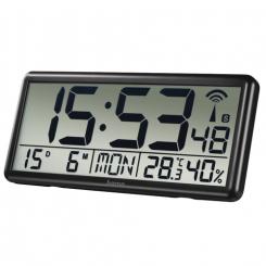 HAMA Home Reloj de Pared Jumbo Negro Digital clock
