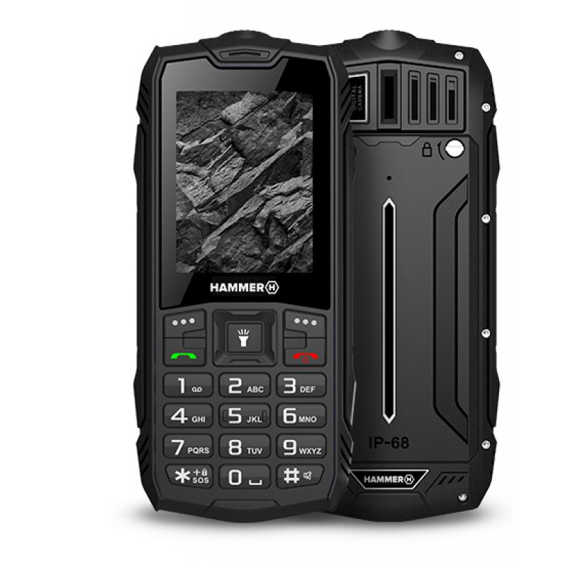 hammer-rock-61-cm-24-155-g-negro-telefono-con-camara