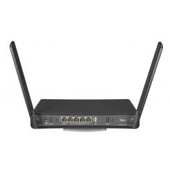 Mikrotik hAP ac³ router inalámbrico Gigabit Ethernet Doble banda (2,4 GHz / 5 GHz) Negro