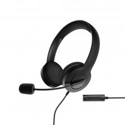 Energy Sistem Headset Office 3 Auriculares Alámbrico Diadema Llamadas/Música USB tipo A Negro