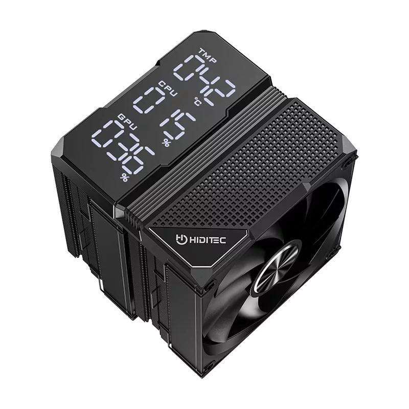 hiditec-dc40-pro-procesador-refrigerador-de-aire-12-cm-negro-1-piezas