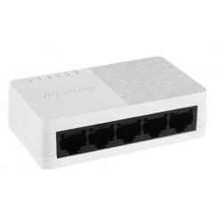 Hikvision DS-3E0505D-O switch Gigabit Ethernet (10/100/1000) Negro, Blanco