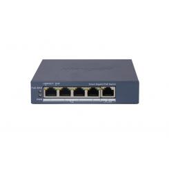 Hikvision DS-3E1505P-EI switch Gestionado Gigabit Ethernet (10/100/1000) Energía sobre Ethernet (PoE) Gris