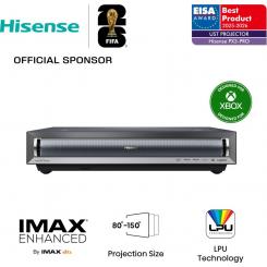 Hisense PX3-PRO Proyector de alcance ultracorto 2700 lúmenes ANSI DLP UHD 4K (3840x2160) Negro, Gris Oscuro