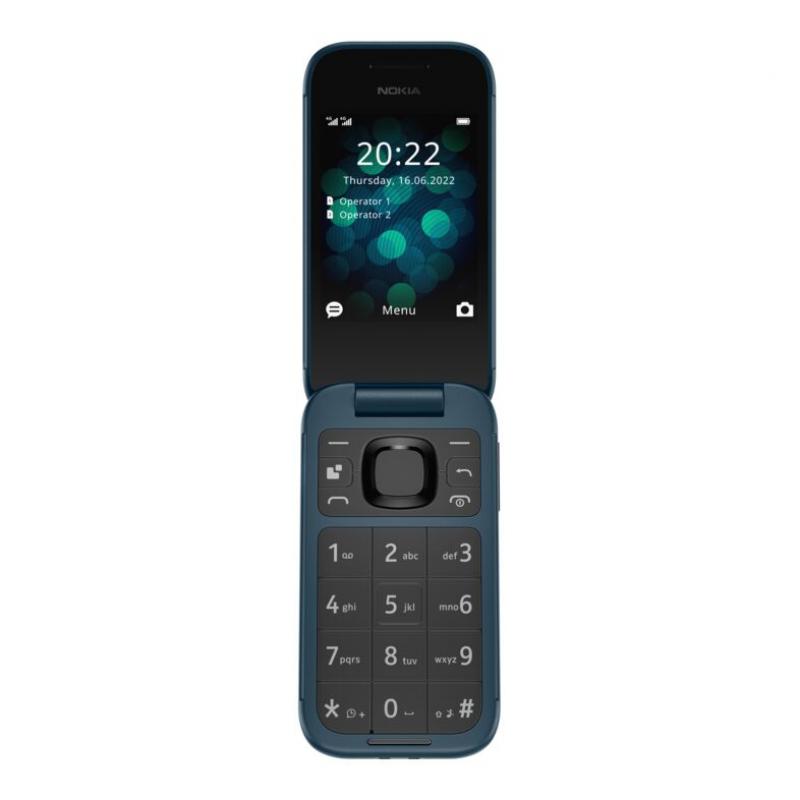 hmd-nokia-2660-flip-711-cm-28-123-g-azul-caracteristica-del-telefono