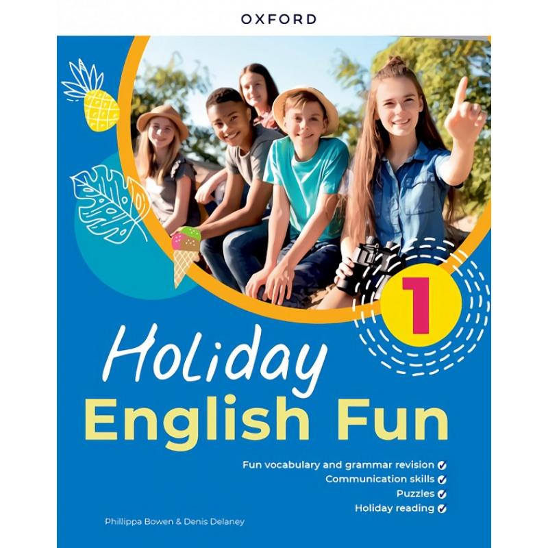Holiday English Fun 1º ESO 2025 (Ed. Oxford University Press)