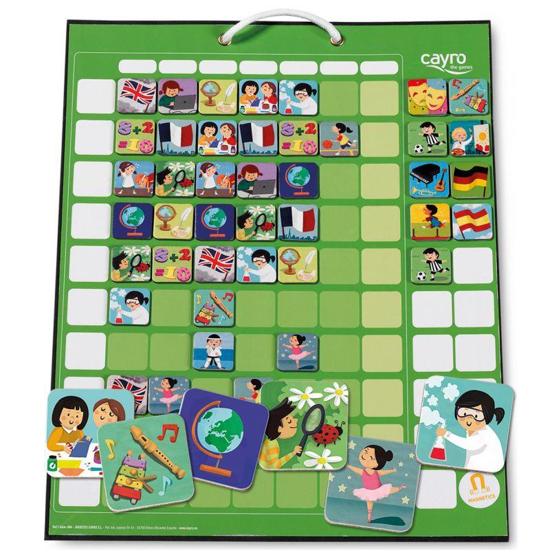 HORARIO ESCOLAR MAGNETICO