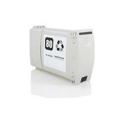 HP 80 Negro Cartucho de Tinta Pigmentada Generico - Reemplaza C4871A