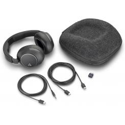 HP Auriculares Poly Voyager Surround 80 UC USB-C + Adaptador USB-C/A