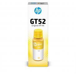 HP Botella de tinta GT52 Amarillo