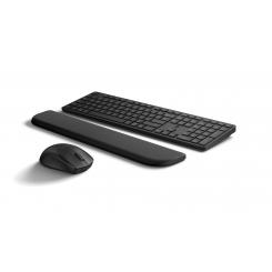 HP Combinación de teclado y ratón multidispositivo en modo dual con reposamanos 580C