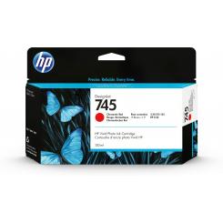 HP designjet 745 Cartucho Rojo Cromatico 130ml