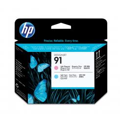 HP designjet Z6100 cabezal de impresión magenta CLaro y cian CLaro Nº91