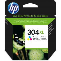 HP DeskJet 3720 / Envy 5030 Cartucho HP Nº304XL Tri-color