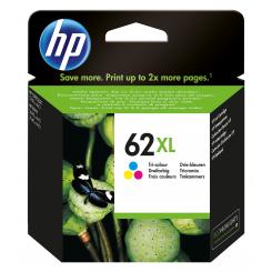 HP Envy 5640/Officejet 5740  e-All-in-One Cartucho tricolor Alta Nº62XL