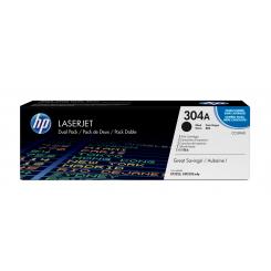 HP Laserjet Color CP2025,cm2320 Pack 2 Toner negro 3.500 pág.