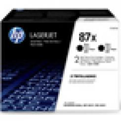 HP Laserjet Enterprise M506Dn/M527 Pack 2 Toner negro 87X Alta Capacidad 18.000 páginas