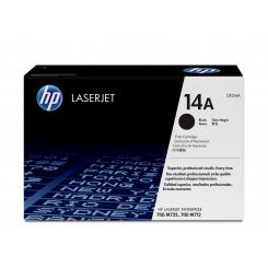 HP Laserjet interprise 700MFP/M725 Toner negro Nº14A / 10.000 pag