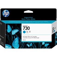 HP Nº730 130-ml Cyan ink Cartidge