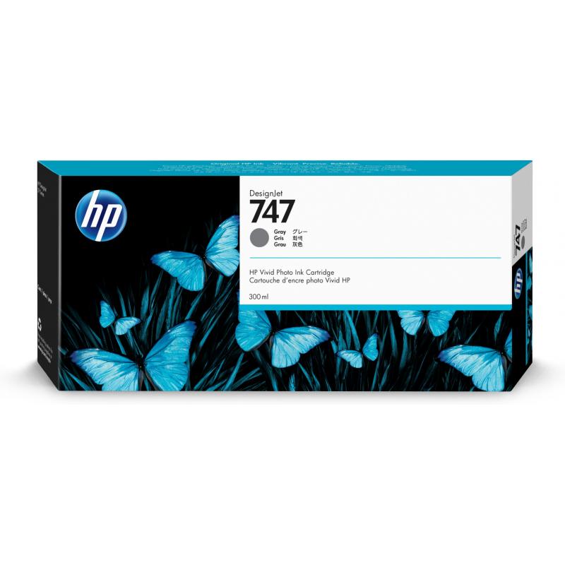 hp-nº747-300-ml-gray-ink-cartidge