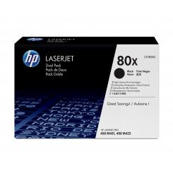 HP Nº80X Toner negro Pack 2 / 13.800 pág
