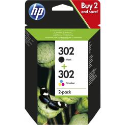 HP OffiCEjet 3830 Pack 2 Cartuchos  F6U66Ae (Nº302) + F6U65Ae (Nº302)
