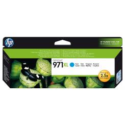 HP Offijet Pro X451/476/551 Cartucho cian Nº971XL / 6.600 pag
